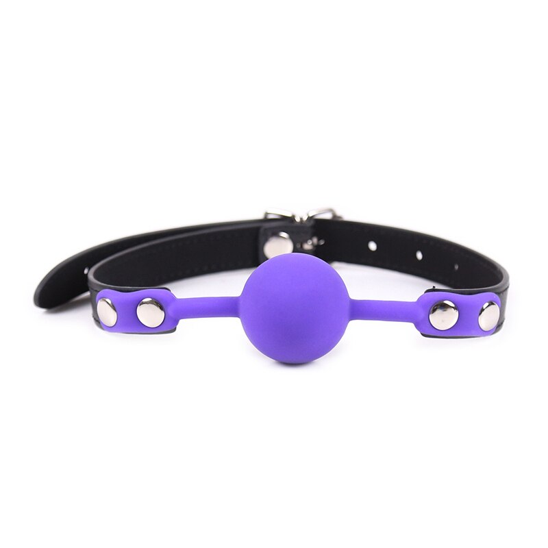 Soft Silicone Oral Gag Ball Whip BDSM Bondage Gear Slave Fetish Open Mouth Breathable Exotic Sex Toys for Couples Women Cosplay