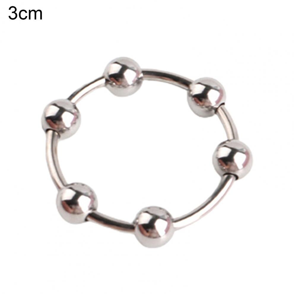 Stainless Cock Ring Sex Increase Orgasms Easy To Use Safe  Delay Ejaculation Lock Ring for Men Foreskin Corrector Rings
