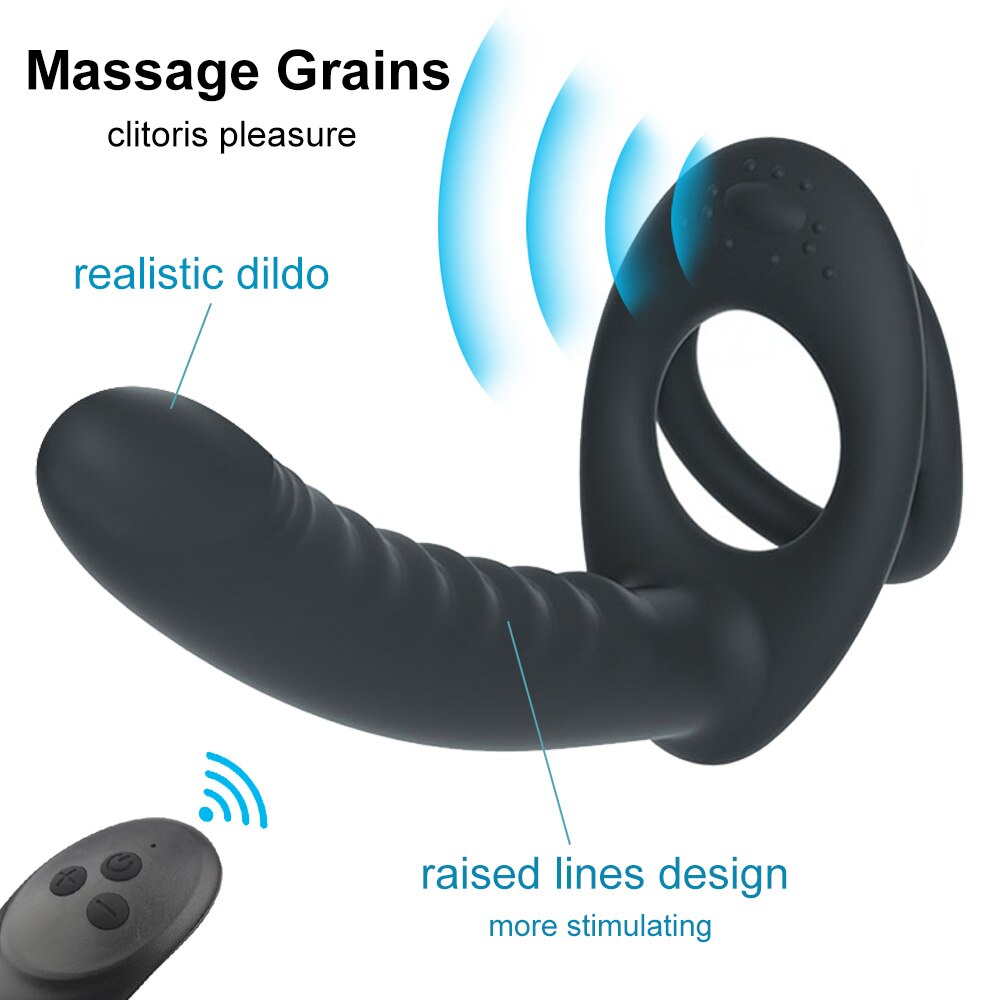 สอดใส่คู่อวัยวะเพศชาย Strapon Dildo เพศของเล่นสำหรับผู้หญิงสายรัด Penis Anal ลูกปัด Plug ผู้ใหญ่ G Spot ของเล่นสำหรับผู้ใหญ่18