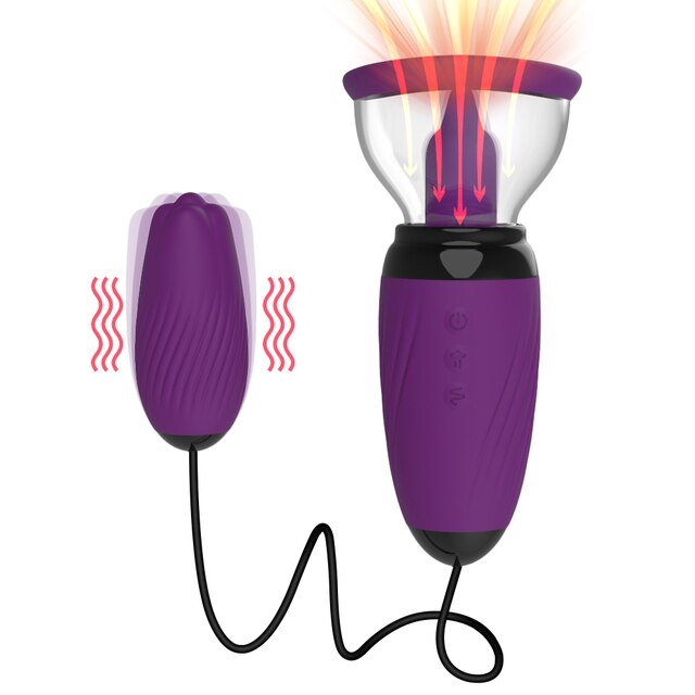Sucking Vibrator Clit Stimulator Lick Toy G-Spot Bullet Vibrator Breast Nipple Sucker Vibrator Female Massager