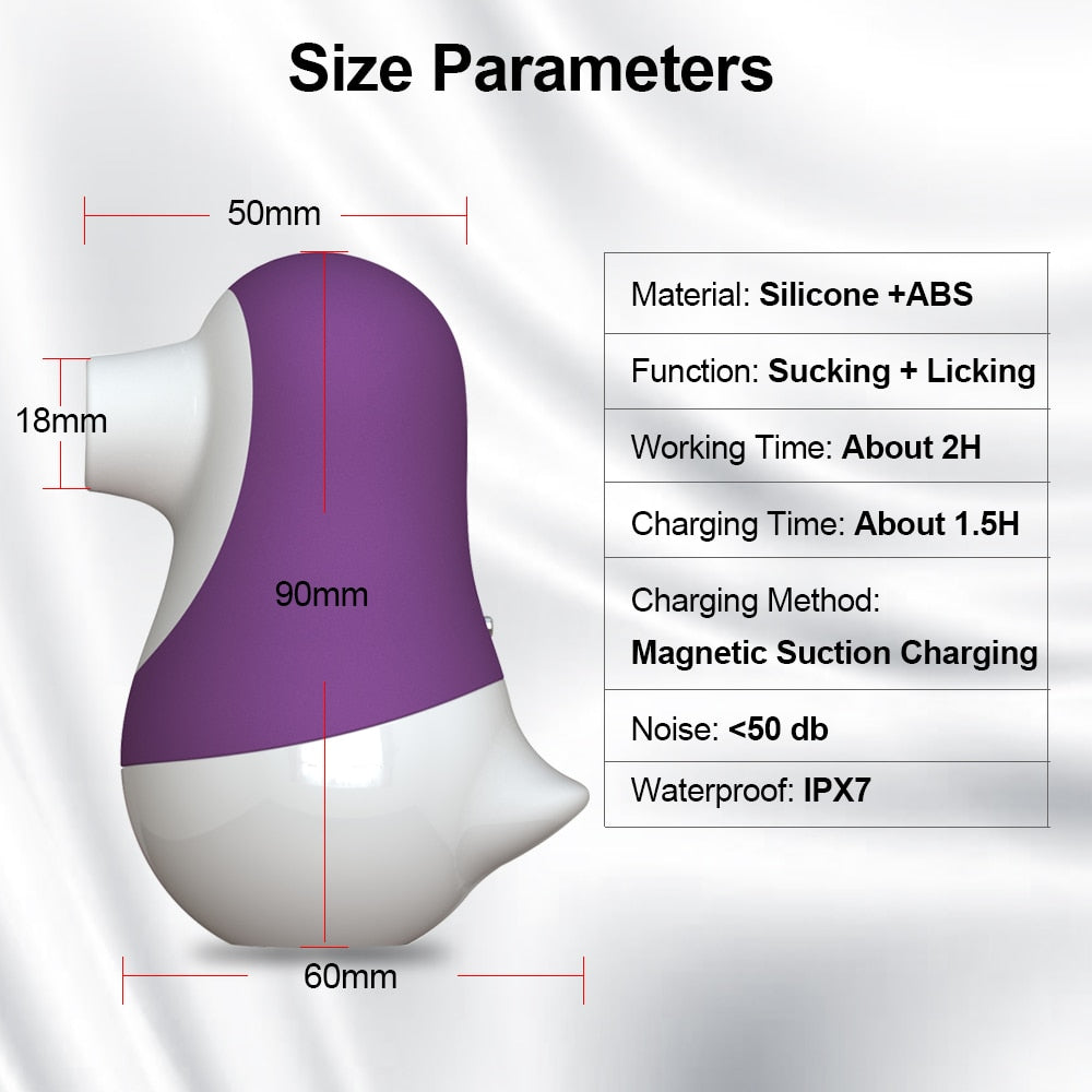 Sucking Licking Vibrator Sex Toys for Women, Adults Nipple Clit Sucker, Clitoris Stimulator, Tongue Oral Sex Suction Blowjob