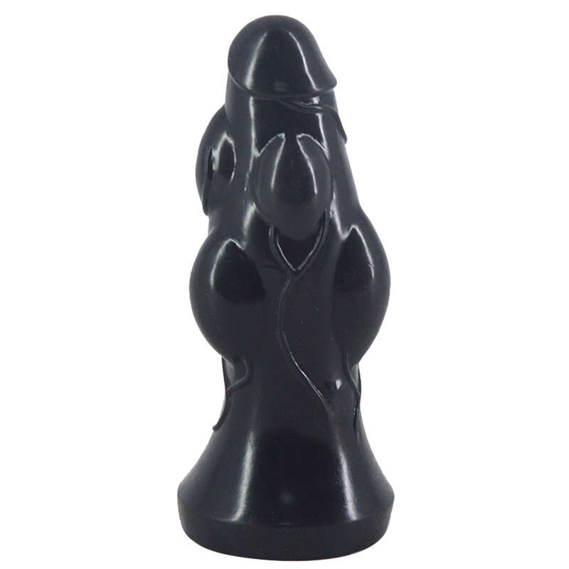 Suction Cup Penis Anal Plug Masturbation Vibration Glass Plug Clitoral Pump Intimate Toys for Husband Pig Tail Adults SM Toys