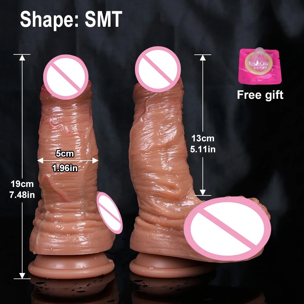 Super จริง Dildo ราคาถูก Anal อวัยวะเพศชายผู้หญิงเซ็กซ์ทอยสำหรับเกย์ช่องคลอด G-Spot Big ดูดถ้วย Dick Butt Plug เร้าอารมณ์ Dildos Masturbator