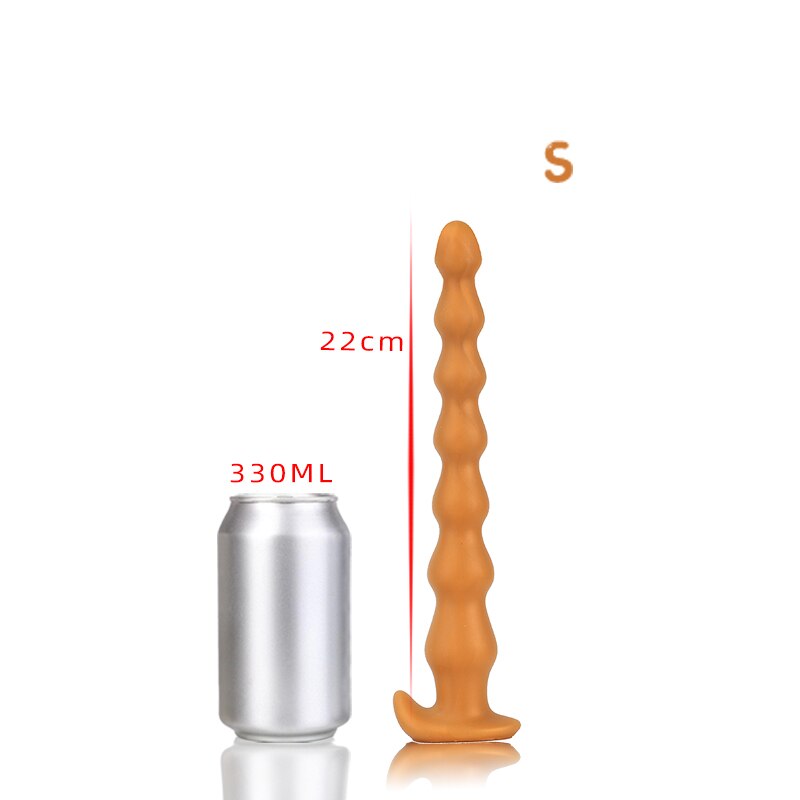 Super Long Anal Plug Penis Prostate Massage Anus Dilator Vagina Masturbation Adult for Women and Men Anal Beads Fisting Sex Toys