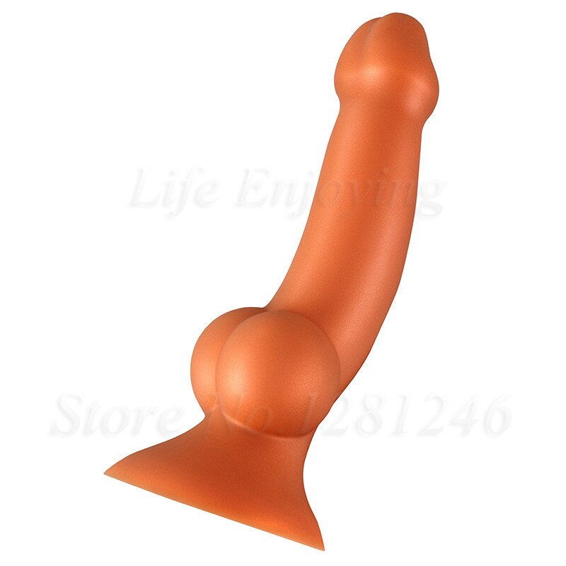 Super Soft Anal Dildos Realistic Penis Big Dick Vagina Stimulator Female Masturbator Anus Dilator  Butt Plug Sex Toys for Women