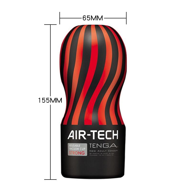 TENGA Reusable Vacuum Masturbators Original Air-Tech Soft Silicone Vagina Real Pussy Sexy Pocket Masturbation Cup Male Sex Toys