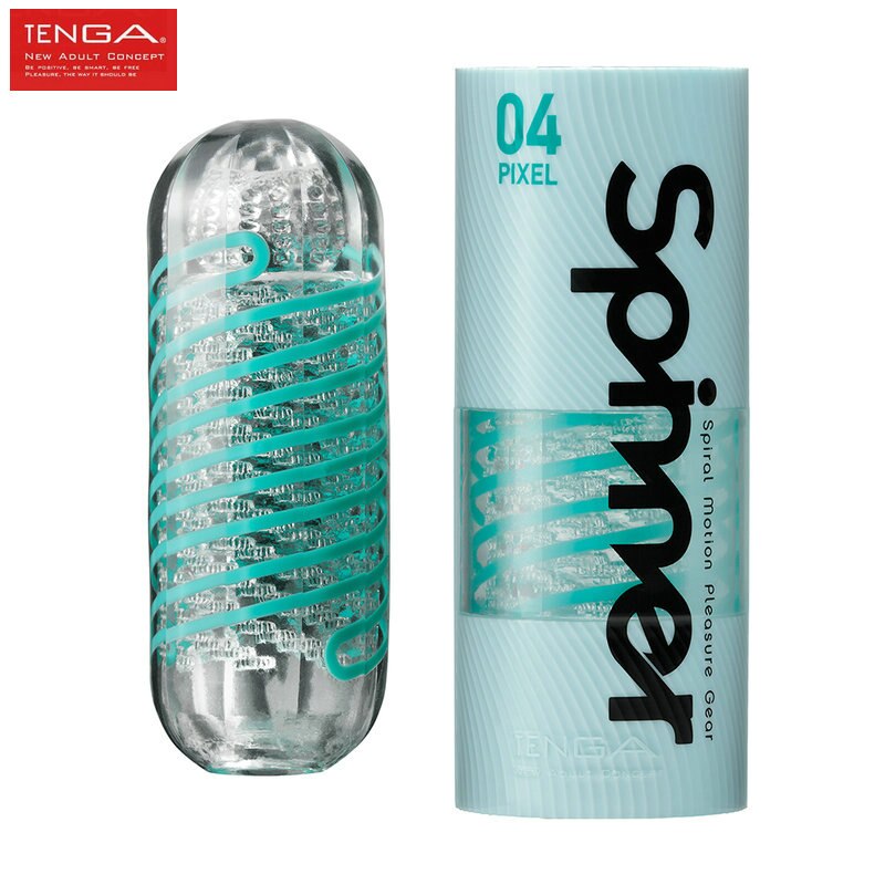 ญี่ปุ่นTENGA SPINNERชายMasturbatorคัพเพศของเล่นสำหรับผู้ชายช่องคลอด3DจริงPussyชายอวัยวะเพศชายG-Spot Massagerเครื่องบินถ้วย