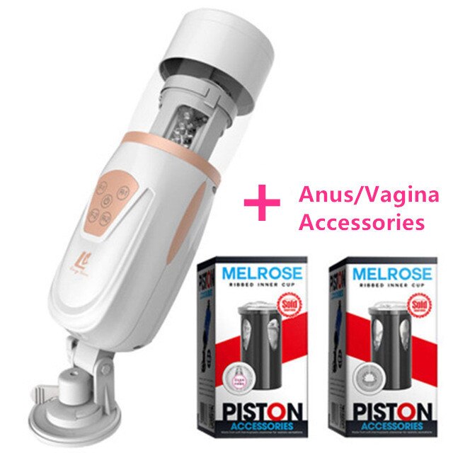 Automatic Telescopic Air Male Masturbator Artificial Vagina Oral Anal Sex Masturbation Male Machine Erotic Toy for Man