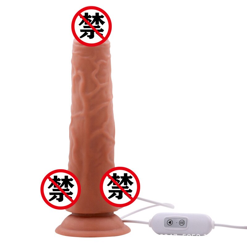 Telescopic Heating Dildo Vibrator G-Spot Massager Large Realistic Penis Climax Anal Sex Toy for Women Adult Product