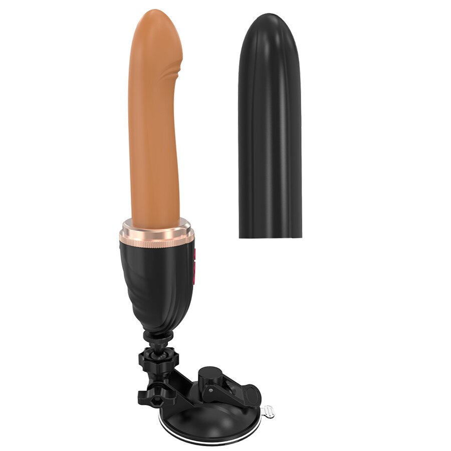 Telescopic Dildo Vibrator and Automatic Up/Down Massager G Spot Thrusting Retractable Vaginal Toy Female Orgasm