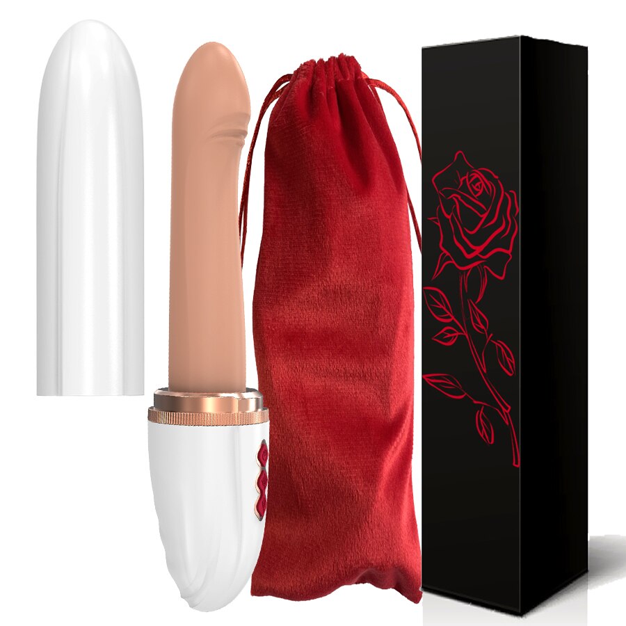 Telescopic Dildo Vibrator and Automatic Up/Down Massager G Spot Thrusting Retractable Vaginal Toy Female Orgasm