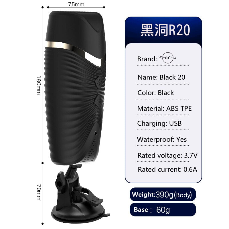 ชายของเล่นอัตโนมัติดูด Telescopic หมุน Masturbator สำหรับผู้ชายช่องคลอดดูดกระเป๋าอมควยผู้ใหญ่ผลิตภัณฑ์