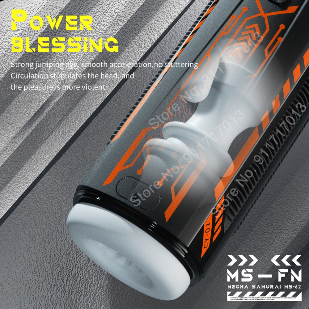 Automatic Thrust Stroking Sucking Male Masturbator Vaginal Suction Vibrator Sex Toy for Men Masturbation Cup Dildo 18+