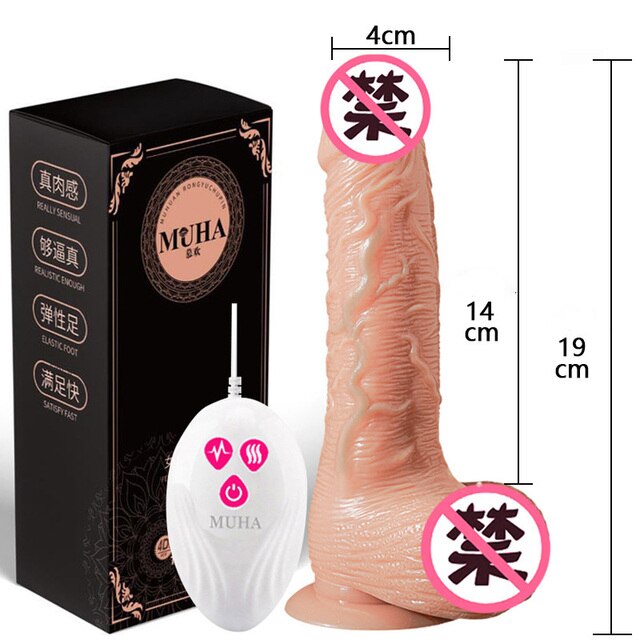 Thrusting การควบคุมระยะไกล Dildo Vibrator สมจริงอวัยวะเพศชายเกย์ถ้วย Masturbator คู่ Big Dick สำหรับผู้หญิงเซ็กซ์ทอย