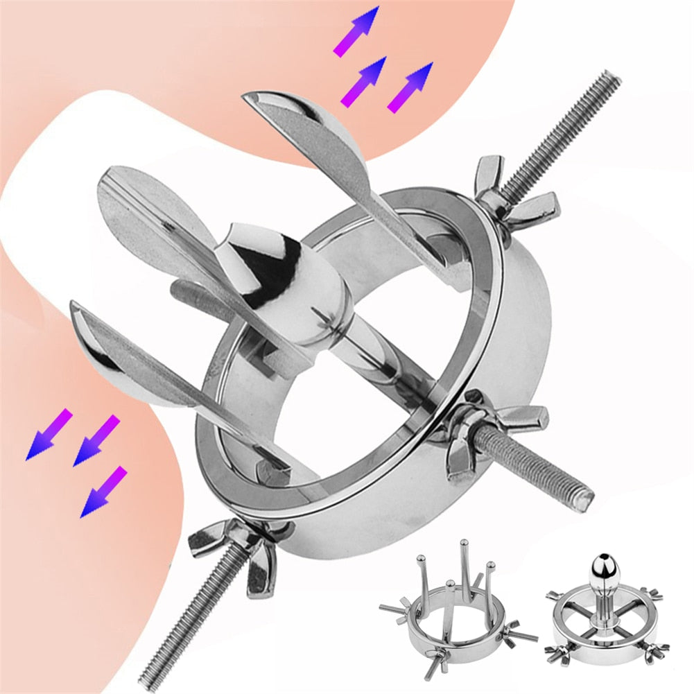 Toy Sex Hollow Butt Plug Anus Extender Adjustable Huge Anal Plug Sex Toys for Women/Men/Couples Vagina Extender Ass Speculum