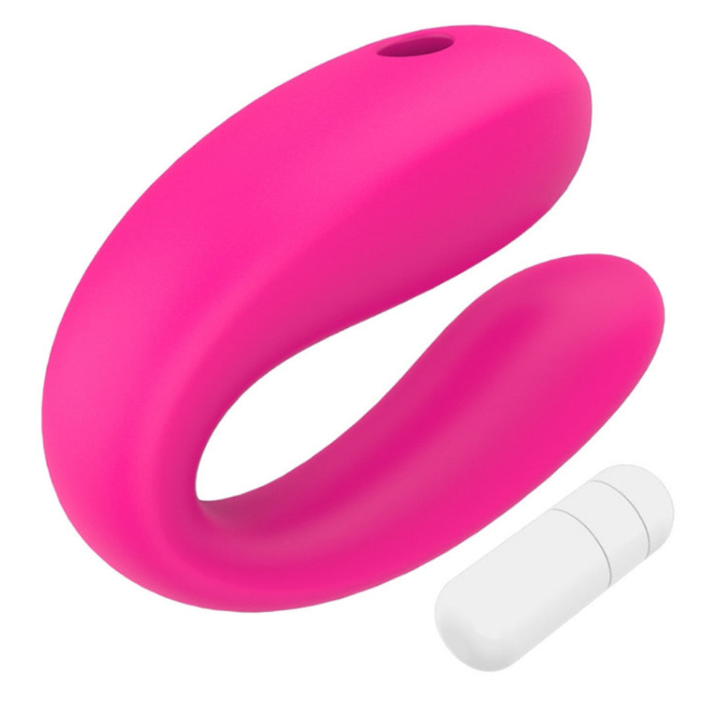 U-shaped Vibrating Egg, Portable, Wearable, for Erotic Couples, Clitoral Stimulation, G-spot Vibration Massager, Adult Erotic Sex Toys for 18+