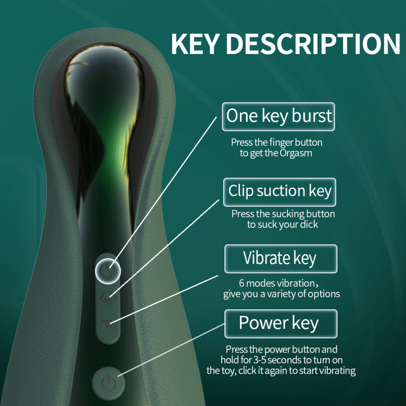 Air Sucking Male Masturbator Automatic Deep Suction Vibrating Oral Sex Toy for Men Vacuum Blowjob Masturbation Cup