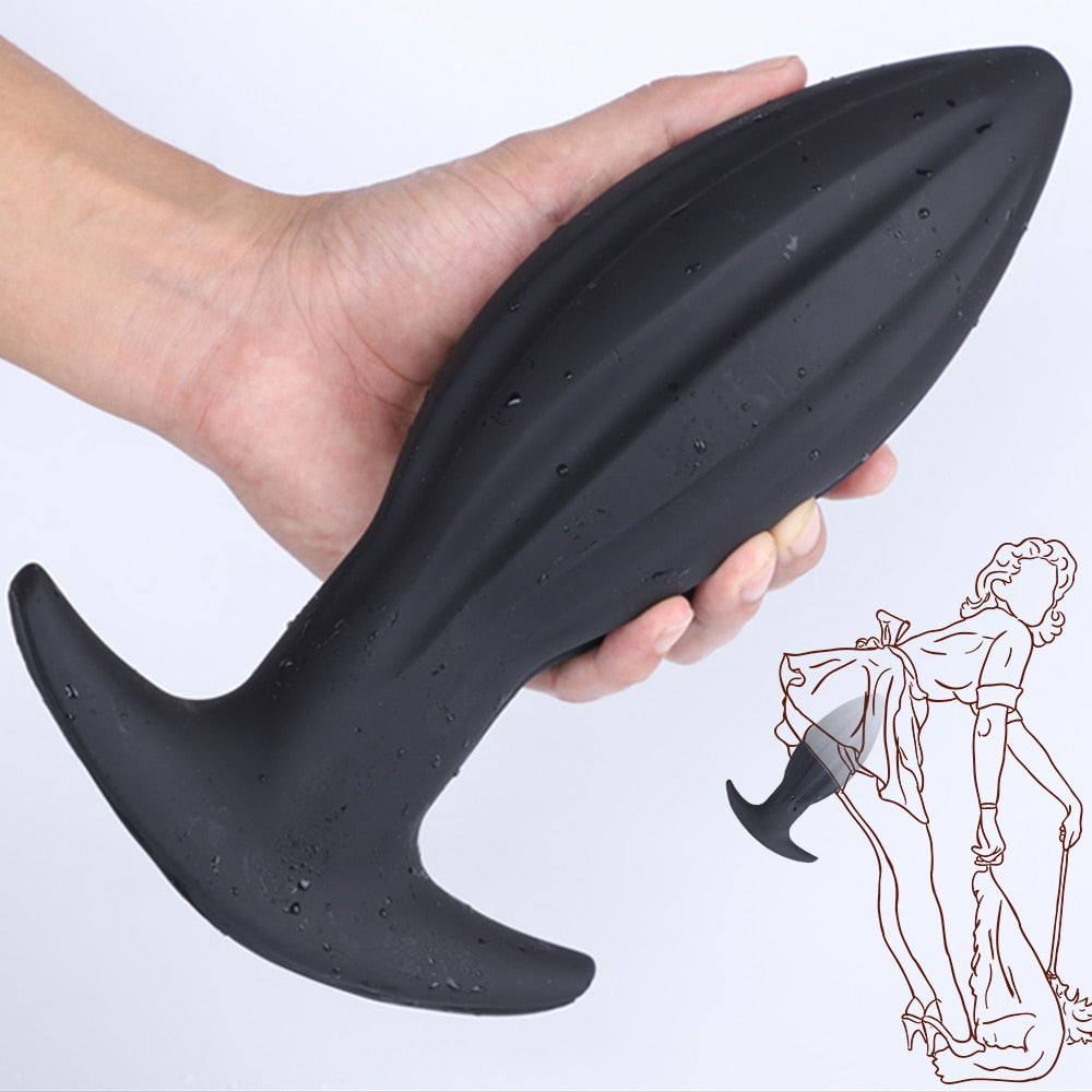 Unique Butt Plug Dildo for Anal Handheld Anal Plug Prostate Massage Vagina Masturbator 18+ Sex Shop for Couples Sexual Toy Ad