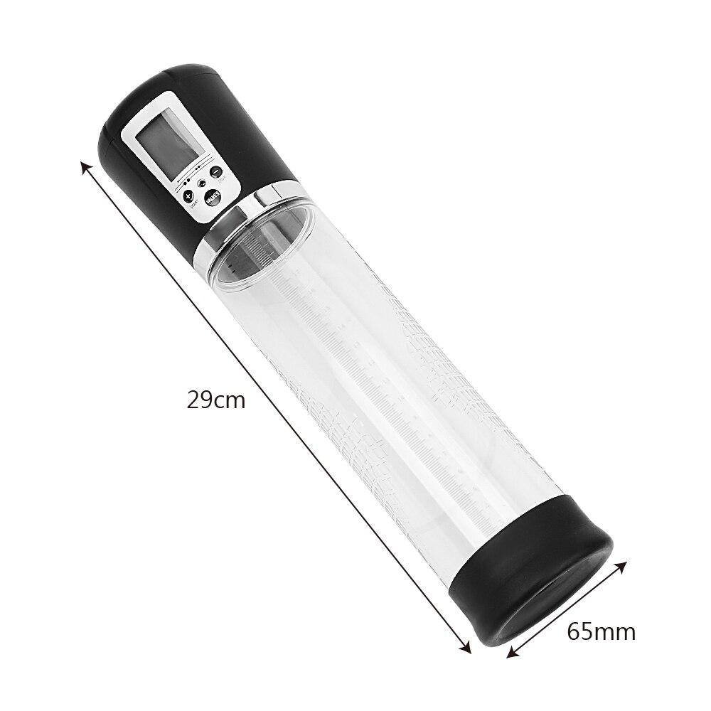 VATINE Electric Sex Toys for Men Penis Enlarger Extender Male Masturbation Penis Enhancement Vacuum Pump Automatic Penis Pump