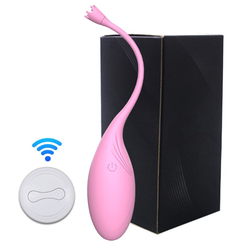 Wireless Remote Control Tightening Exercise Vibrating Egg 10 Speeds G-Spot Clit Vibrator for Women Vaginal Stimulation Adult Sex Toys