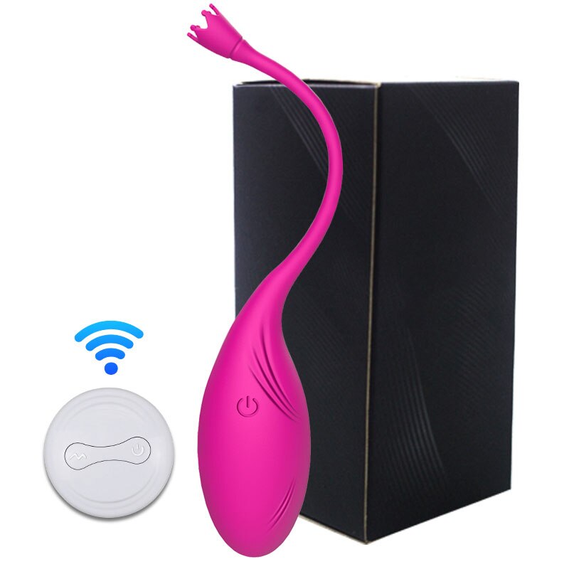 Wireless Remote Control Tightening Exercise Vibrating Egg 10 Speeds G-Spot Clit Vibrator for Women Vaginal Stimulation Adult Sex Toys