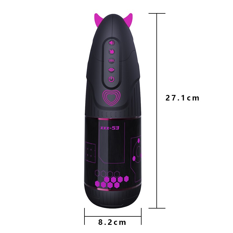 Small Electric Suction Vibrating Male Masturbator Cup Onahole Realistic Sex Toy Male Vagina Stroker