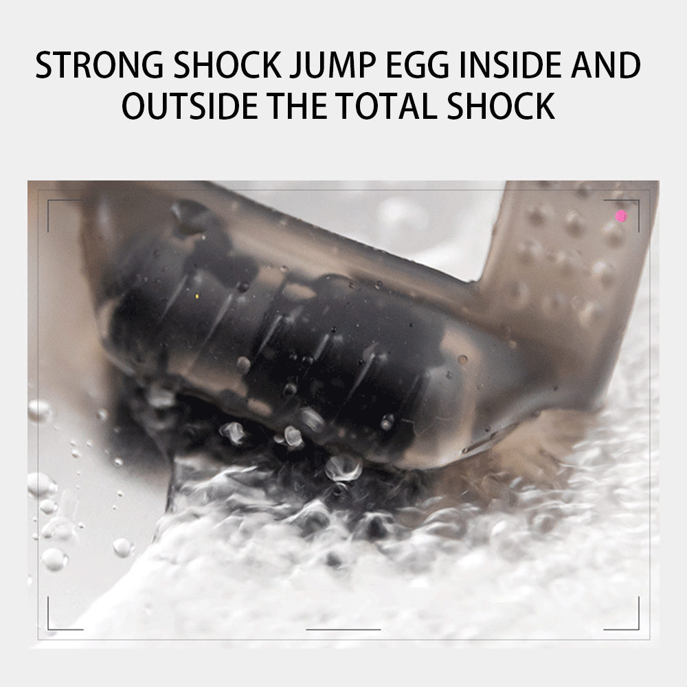 Vibrating Penis Ring for Men, Delay Ejaculation Sex Toys, Silicone Penis Ring, Cock Ring, Chastity Cage Device