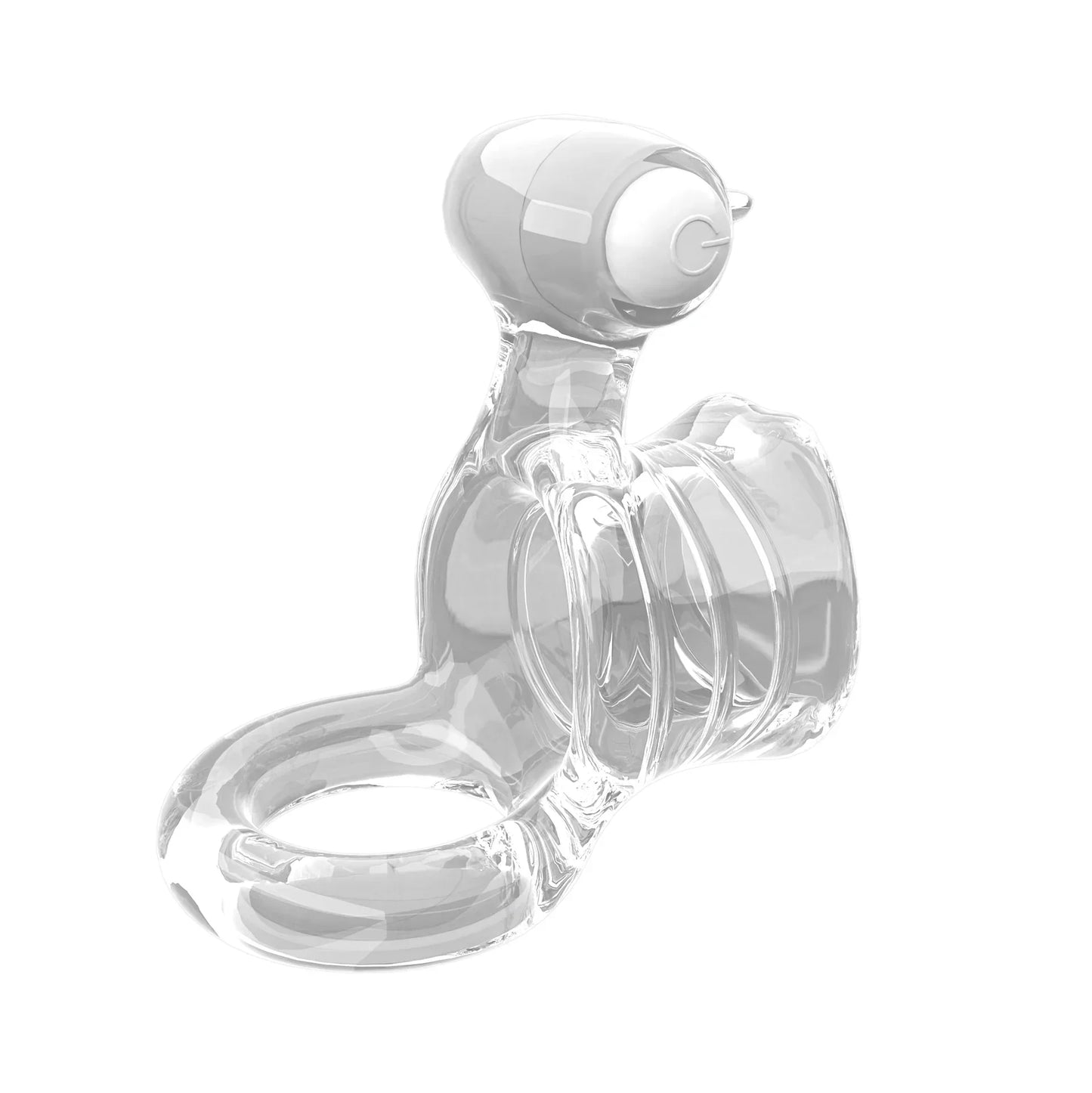 Vibrating Penis Ring for Couple Delay Ejaculation G spot Clitoris Stimulator Massager Double Cock Ring Vibrator Sex Toys for Men