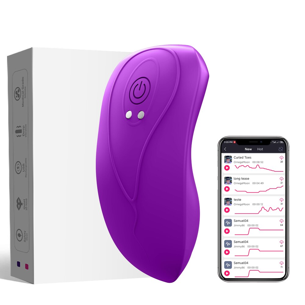 Butterfly Wearable Vibrator Wireless Remote App Panties Dildo Vibrator for Women Clitoral Stimulator G-Spot Massager Sex Toys