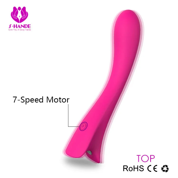 G-spot Vibrator, Premium Silicone, Rechargeable, Female Masturbation Aid, Sex Shop Vibrator, Adult Toy, Vibrators, Adult Toys