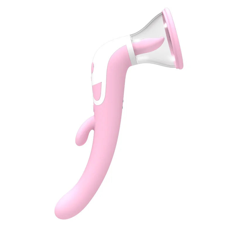 Vibrator Massager Clit Licker and Clitoral Licking Toy G-Spot Suck Sucking Heating Female Vibration Clitoris Orgasm Nipple