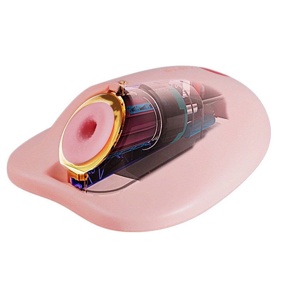 Automatic heating vibrator, voice control, male masturbator, vaginal pocket pussy, anal sex toy for men