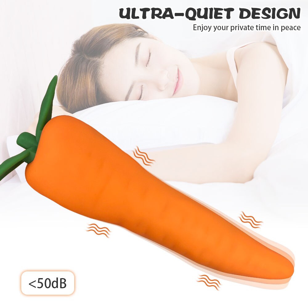 แครอท Vibrator Sex Shop Nipple Massager ผลิตภัณฑ์สำหรับผู้ใหญ่ Masturbator หญิง G-Spot Clitoral Stimulator เพศเร้าอารมณ์ของเล่นคู่