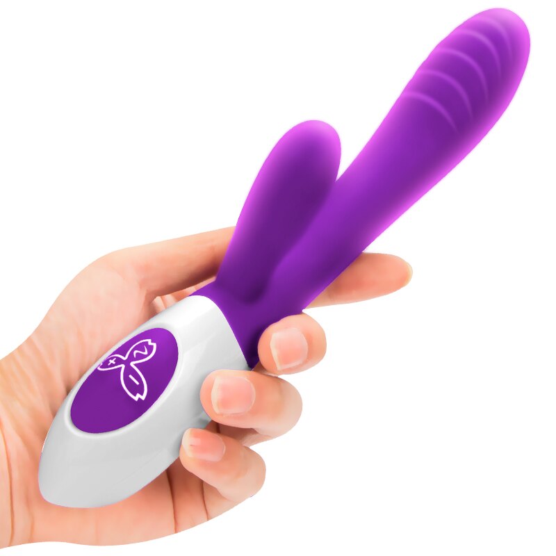 Vibrator for Women, 7 Modes, Wireless Double Rod Masturbation Vibrator, Clitoris Stimulator, USB Rechargeable Massager, Sex Toys
