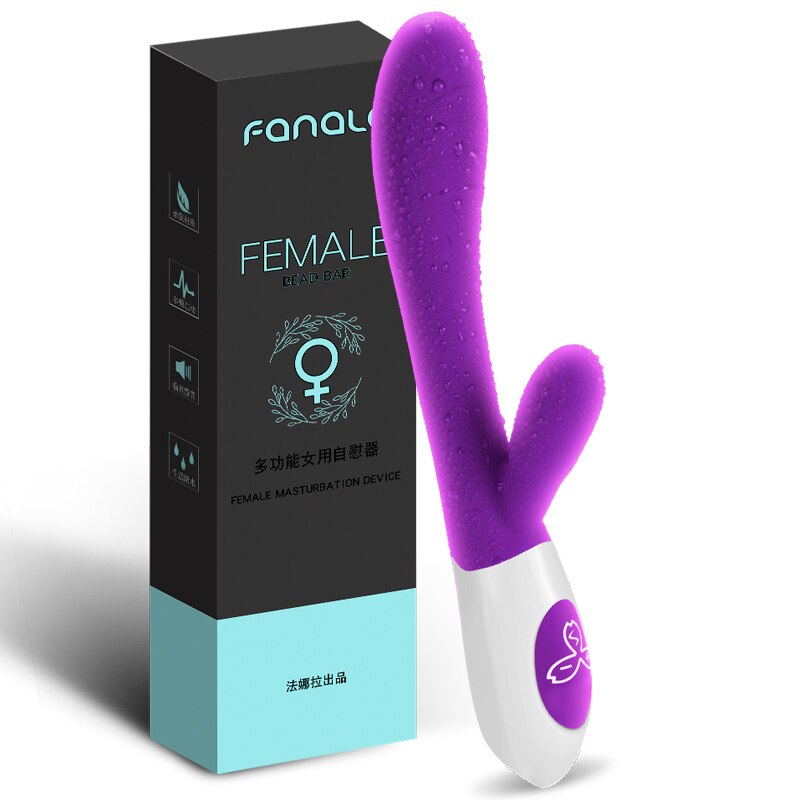 Vibrator for Women, 7 Modes, Wireless Double Rod Masturbation Vibrator, Clitoris Stimulator, USB Rechargeable Massager, Sex Toys