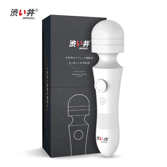 Drywell/涩井 Powerful Wand Vibrator Linear Speedup Tech Massager 3 Intensities 6 Frequency Sex Toys for Women