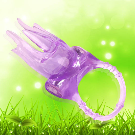 Waterproof Vibrating Cock Ring Delay Ejaculation Soft Penis Lock Penis Ring Sextoys Extended Ejaculation Time Adults Sex Toy