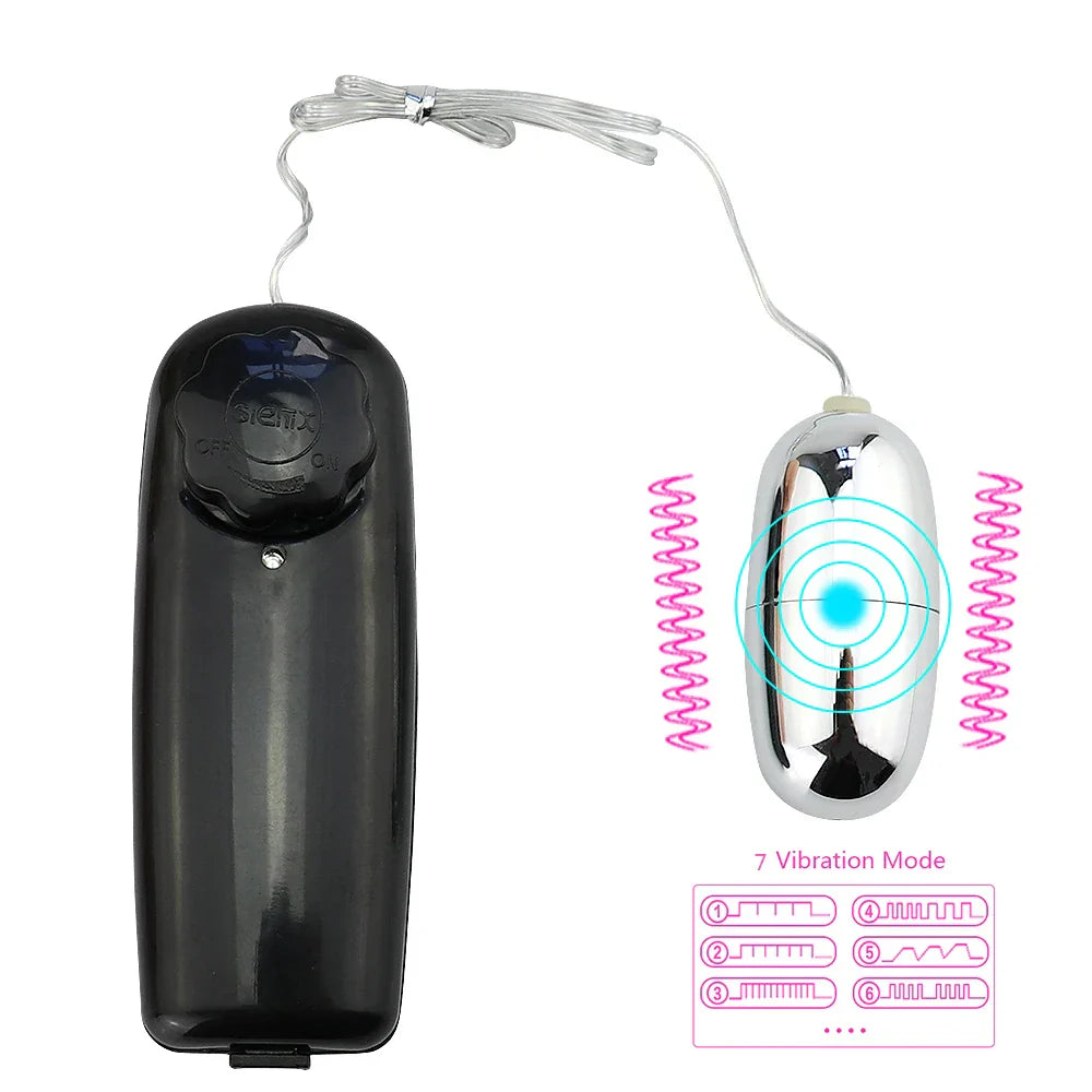 Wired Remote Control Vibrating Egg Bullet Vibrator G-spot Stimulator Massager Multi-speed Sex Toy for Women Adult Pleasure Device