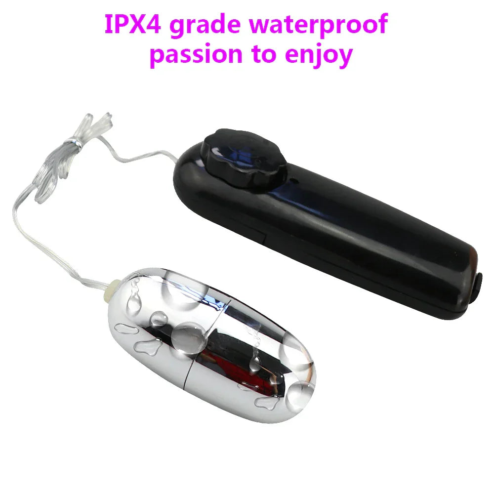 Wired Remote Control Vibrating Egg Bullet Vibrator G-spot Stimulator Massager Multi-speed Sex Toy for Women Adult Pleasure Device