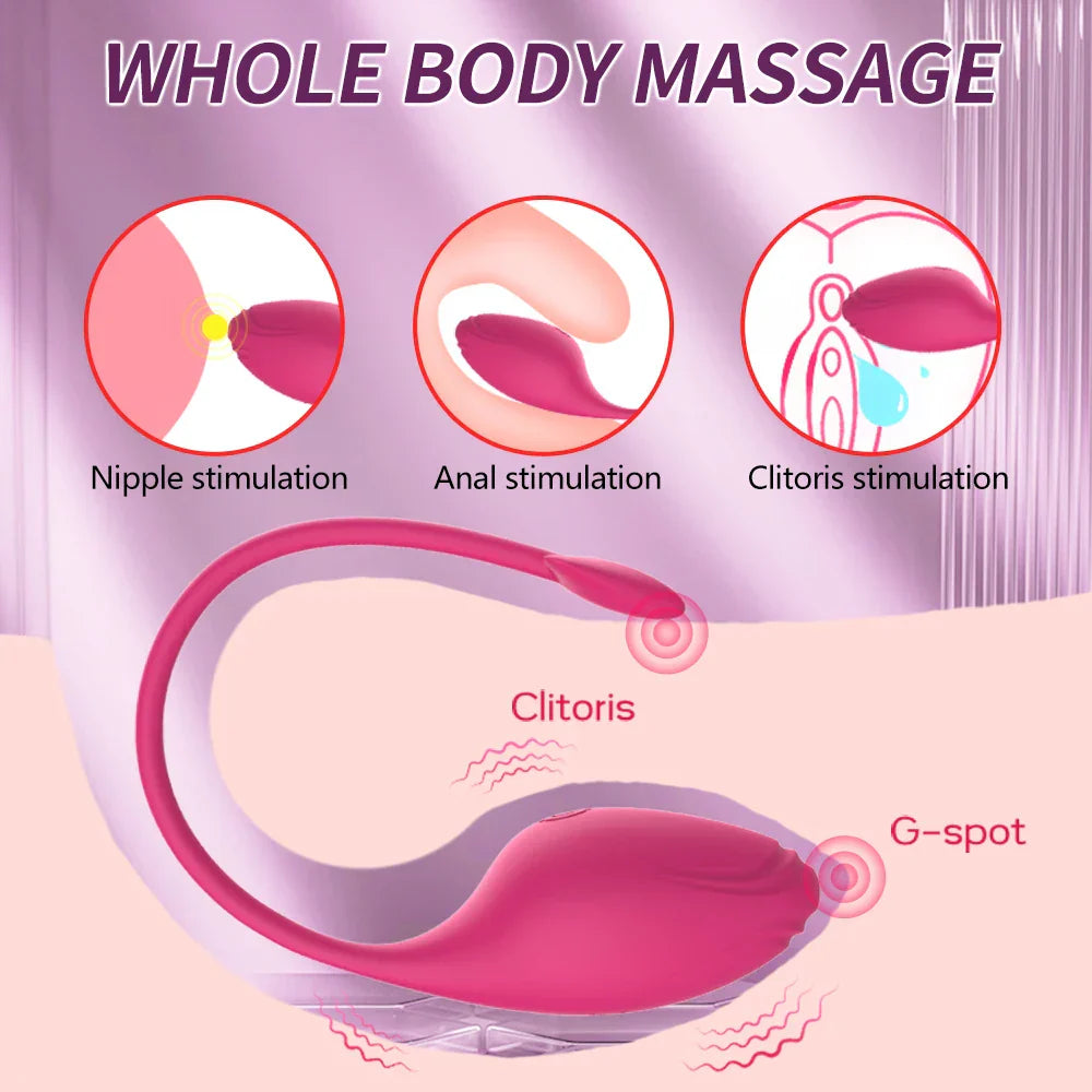 Wireless APP Control Insert Vagina Vibration Massage Clitoral Stimulation Wearable Vibrator G Spot Masturbation Female Sex Toys