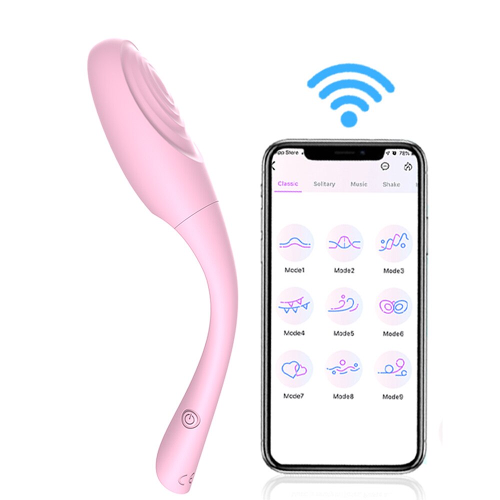 Wireless Bluetooth for Women APP Remote Long Distance Control Dildo G Spot Massage Vibrator Female Magic Vibrating Egg Sex Toy