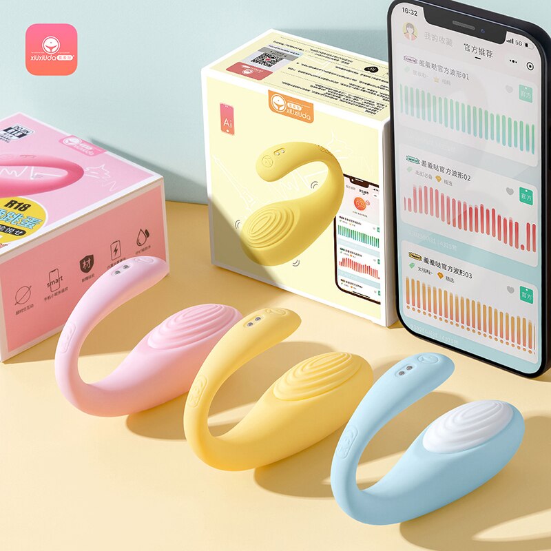 Wireless Bluetooth G Spot Dildo Vibrator for Women APP Remote Control Wear Vibrating Egg Clit Female Panties Sex Toys for Adults