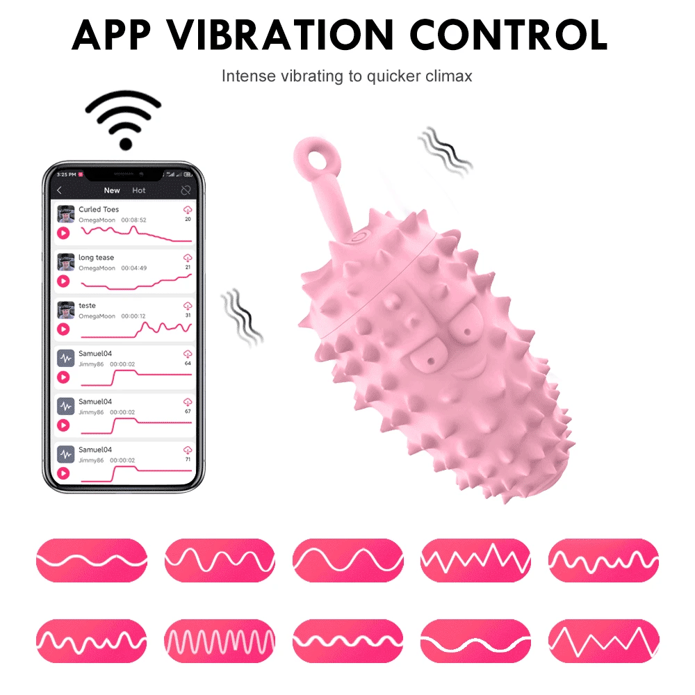 Wireless Bluetooth Vibrator for Women App Remote G-Spot Vibrating Egg Clit Female Panties Sex Toys for Women Adult Sex Toy
