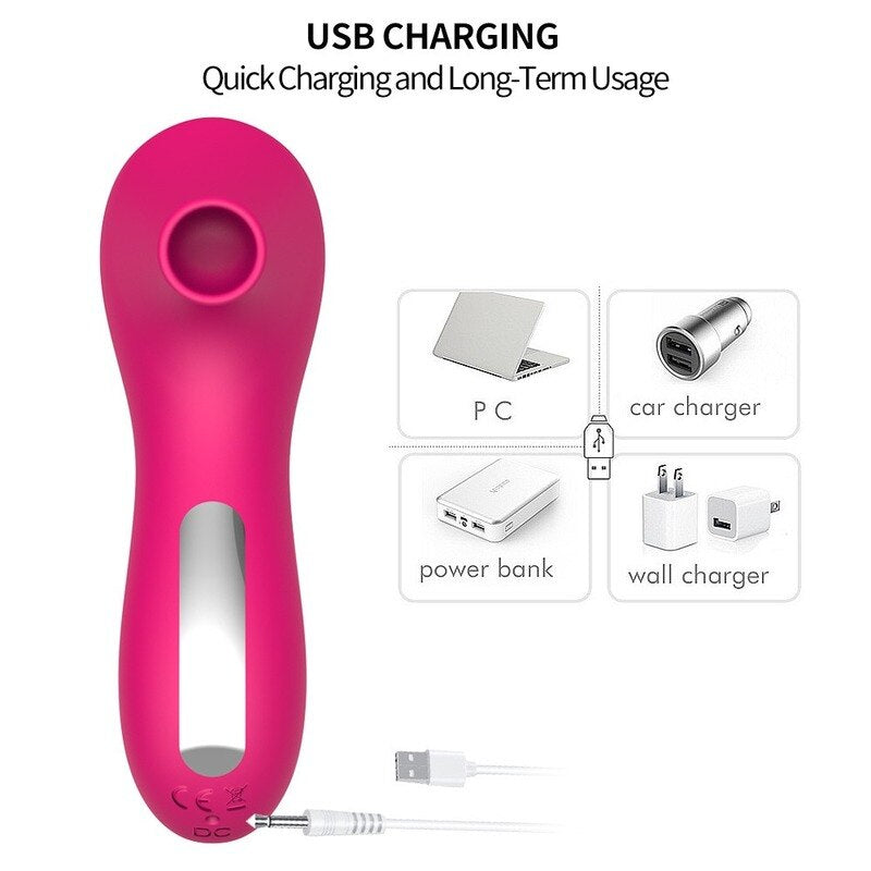 Wireless Clitoris Sucker Stimulator Sex Toys Vibrator for Women Sex Toys Nipple Vagina Clitoris Sucking Sex Toy Adult 18+ Products