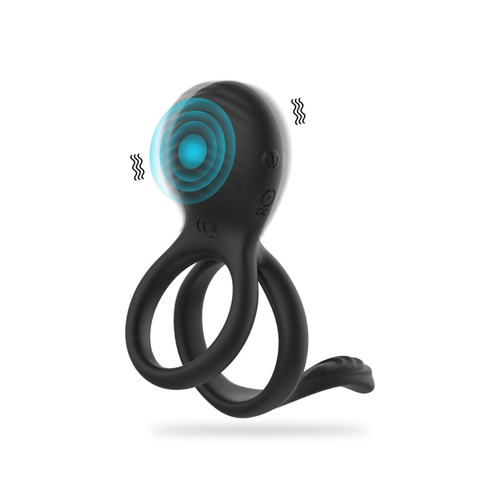 Wireless Couple Ring Sex Toys for Men's Penis, Vibrator Ring, Cockring, Retardant Ejaculation Delay, Remote Control