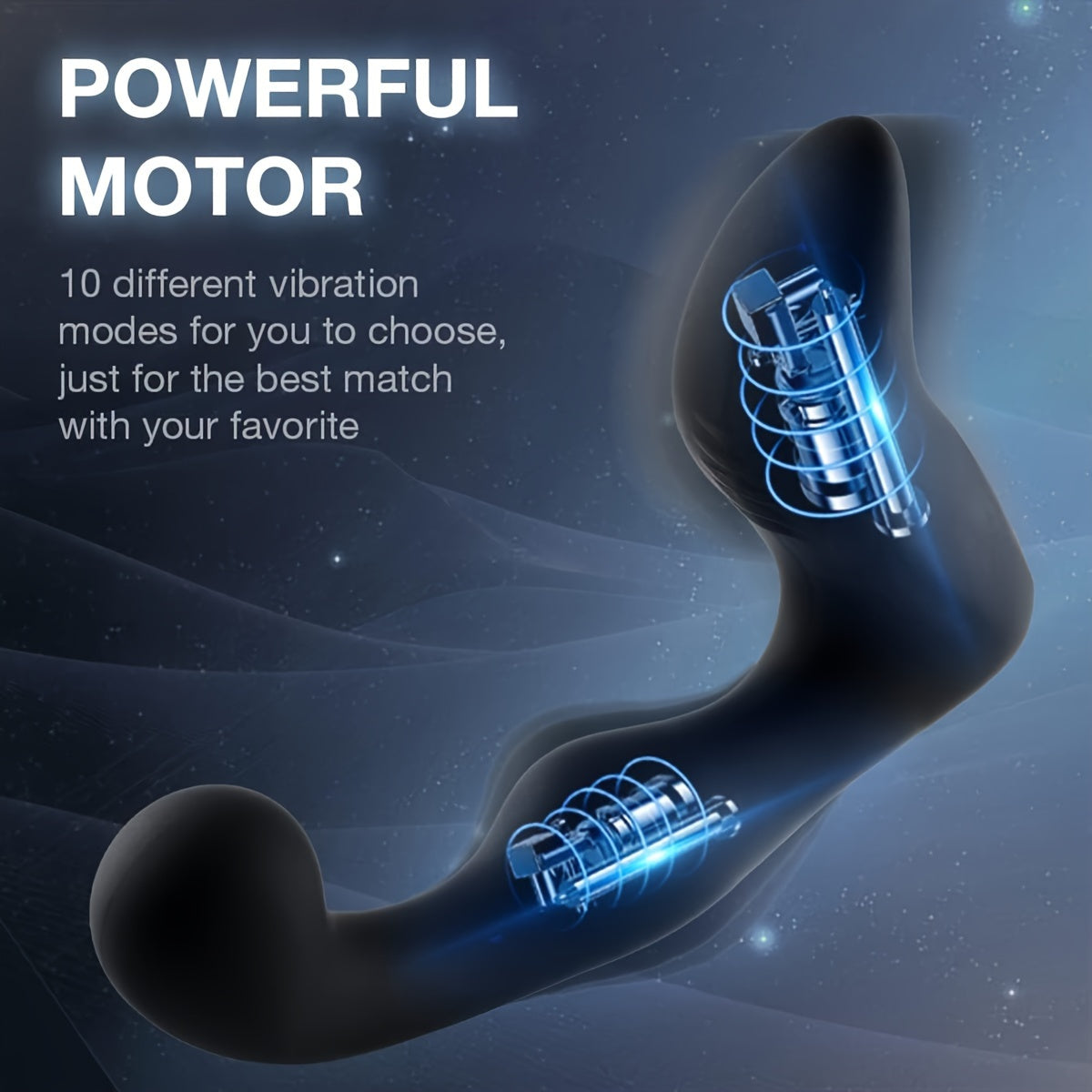 Sexy Sex Toys Prostate Massager Vibrator Sex Toys for Men. Vibrating Butt Plug with Powerful Vibrations Adult for Advanced Player Anal Plug Vibrator Double Sensation Anal Vibrating Training with 10 Frequency Vibration Modes. Ultimate Adult Pleasure