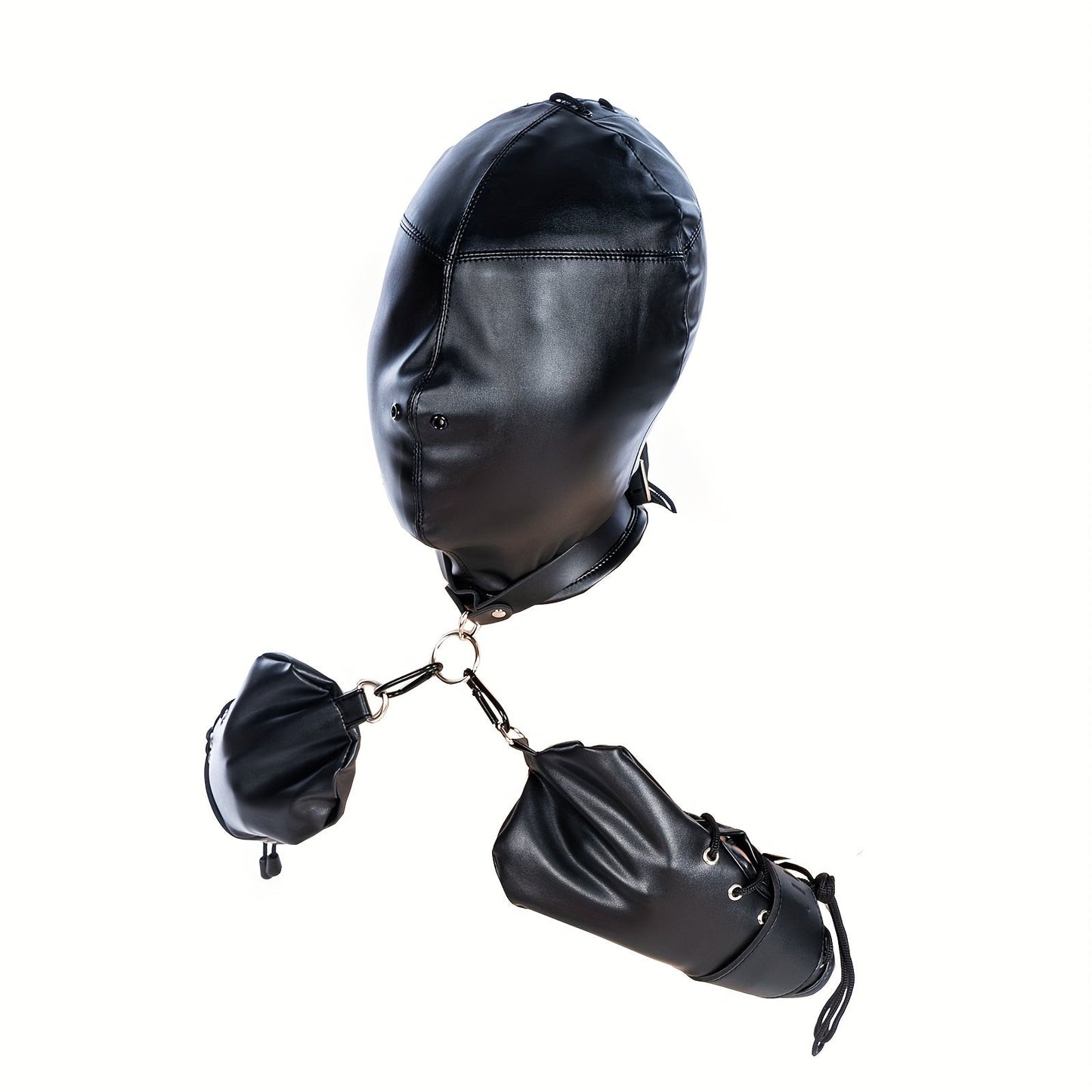 Adult Sex Restraints Toys Mask Paws Gloves Neck Collar BDSM Role Play Training Bondage Set
