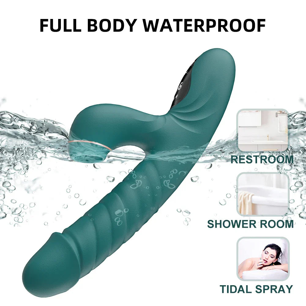 adult sex toys.Simulated glans. long-distance extension. tongue teasing. pulse vibration. LCD touch control. one click heating