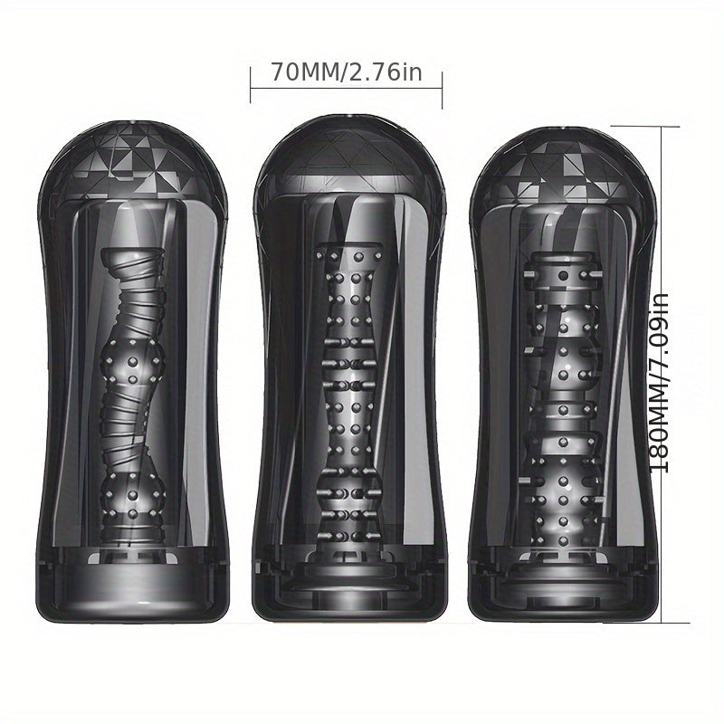 Adult Male Penis Masturbation Airplane Mug 3 Models Crystal Clear Penis Masturbation Toy Male Masturbator Adult Sex Toys
