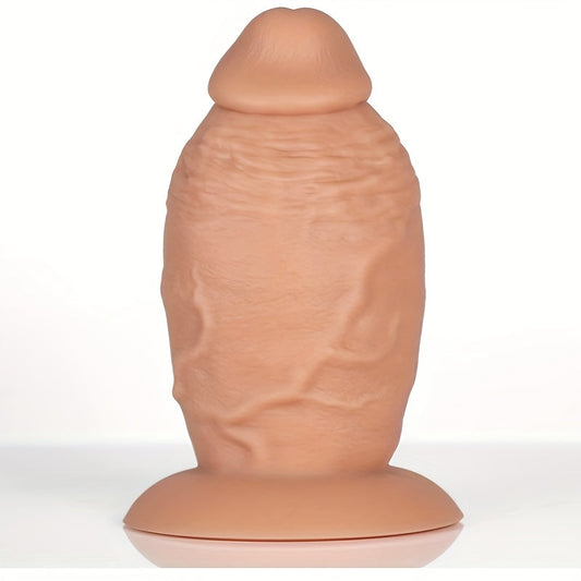Extra-Large 7.5 Silicone Anal Dildo With Strong Suction Cup - Thick. No Balls For Deep Stretch & Pleasure - Waterproof. Latex-Free Adult Sex Toy For Experienced Men And Women Anal Sex Toy For Men Big Dildoes For Woman